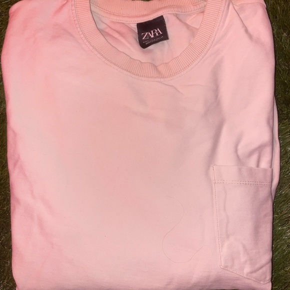 Zara Shirts Zara Mens Double Stacked Waist Tshirt Poshmark